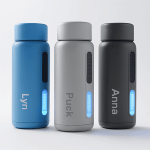 zelfvullende waterfles Refill personaliseerbaar